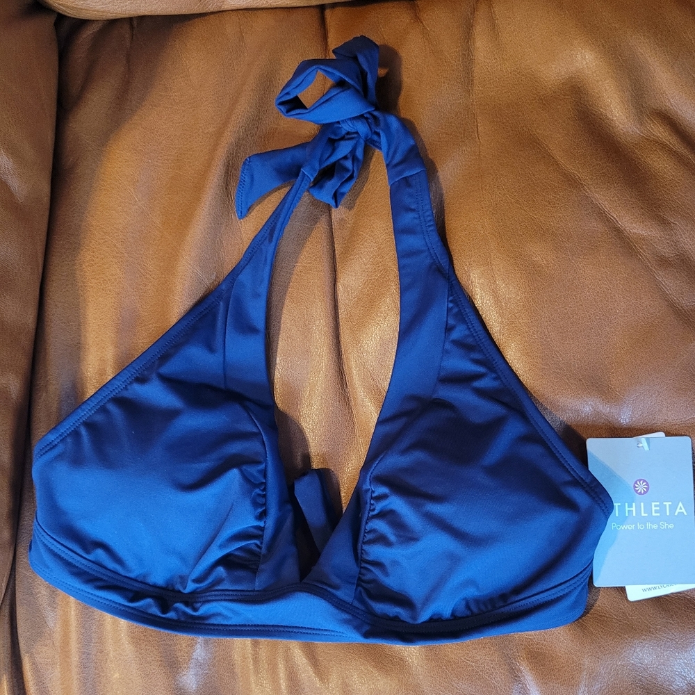 NWT Athleta Halter Bikini Top